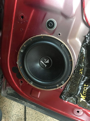日产逍客汽车音响改装,深圳百乐汇汽车音响